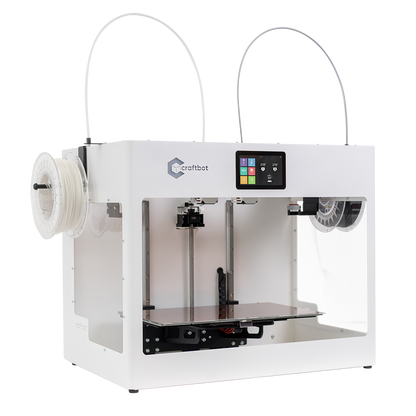 Craftbot Flow Idex 3D Printer - White