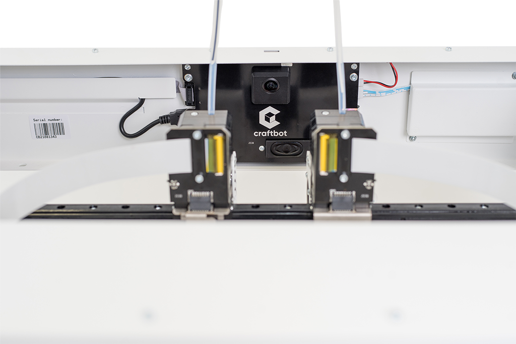 Craftbot Flow Idex 3D Printer - White