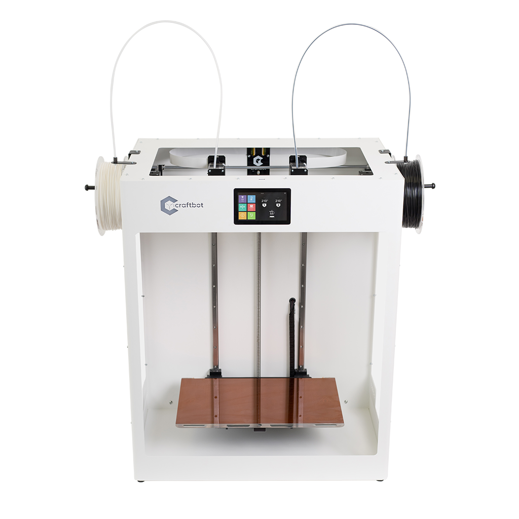 Craftbot Flow Idex XL 3D Printer - White