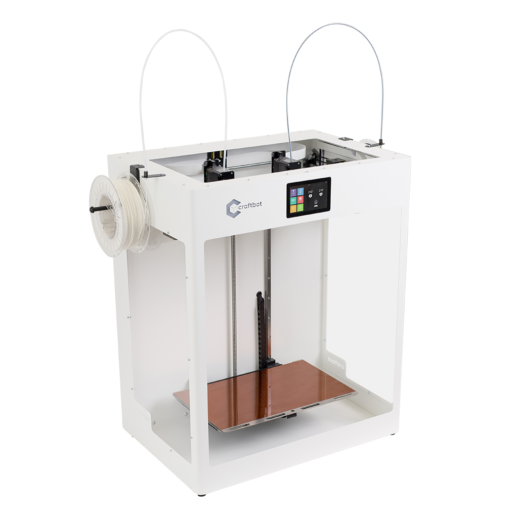 Craftbot Flow Idex XL 3D Printer - White