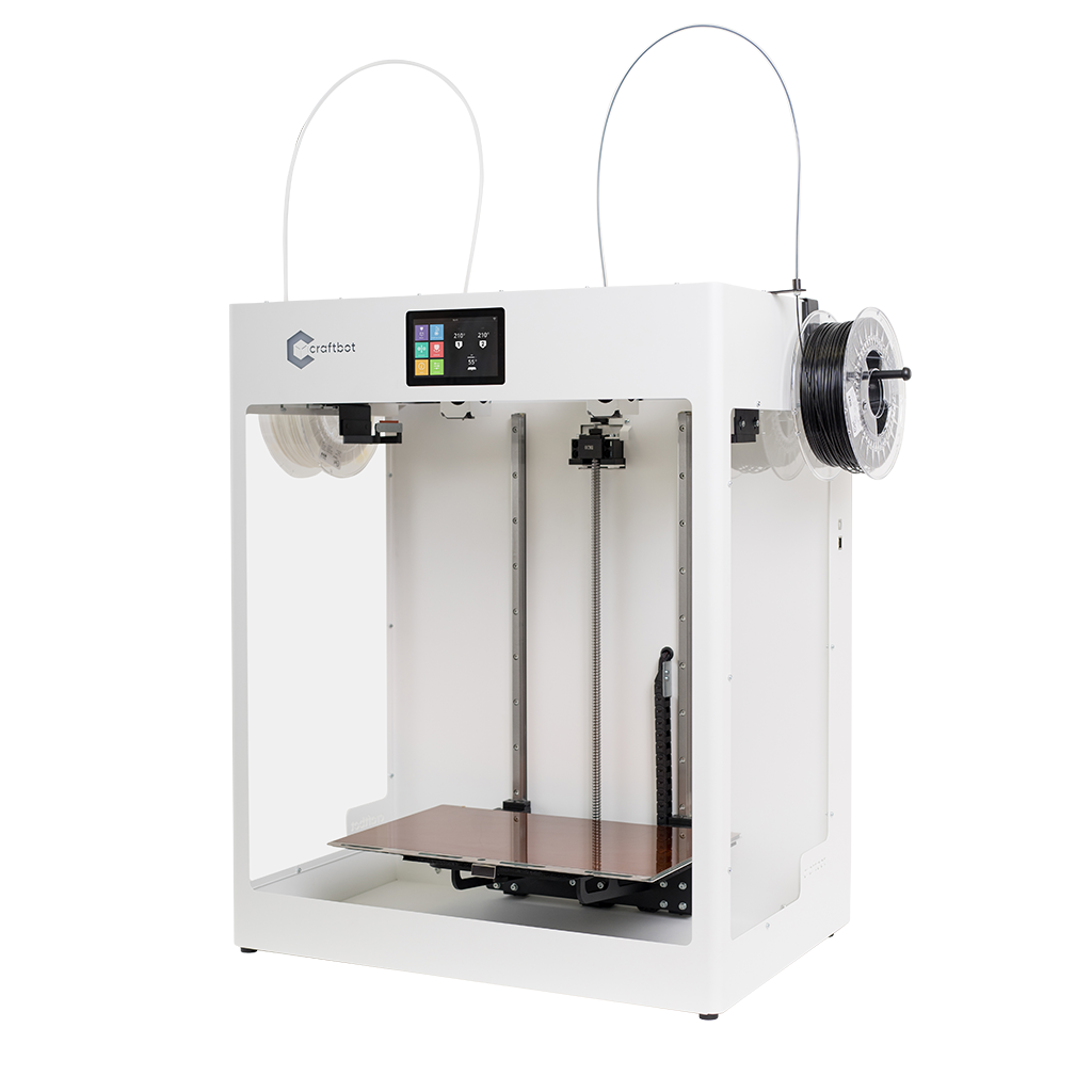 Craftbot Flow Idex XL 3D Printer - White