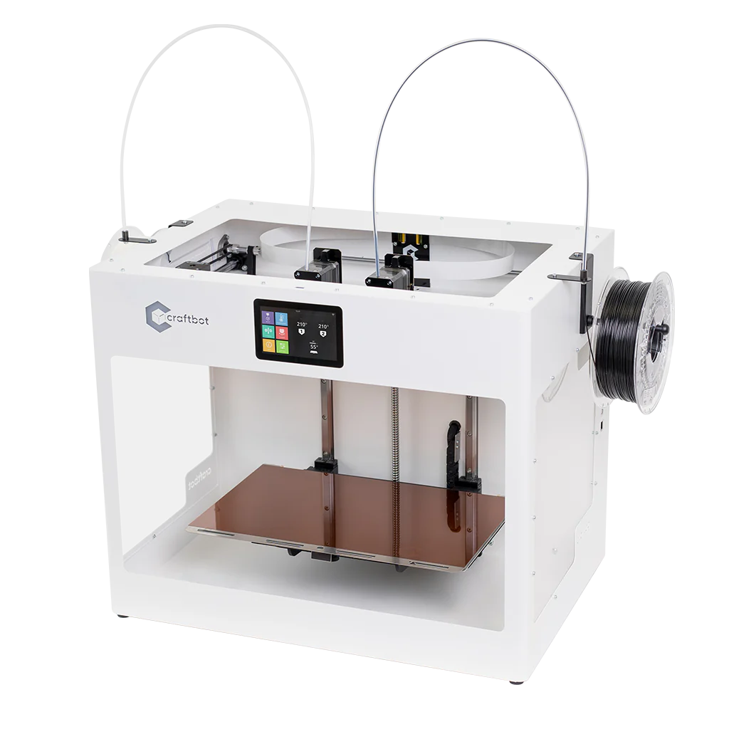 Craftbot Flow Idex 3D Printer - White