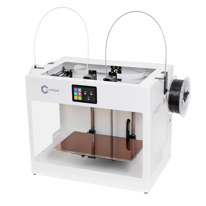 Craftbot Flow Idex 3D Printer - White