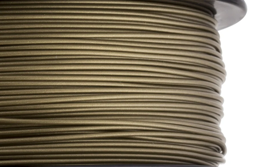 HATCHBOX BRONZE PLA FILAMENT - 1.75MM, 1KG SPOOL (10 Pack)