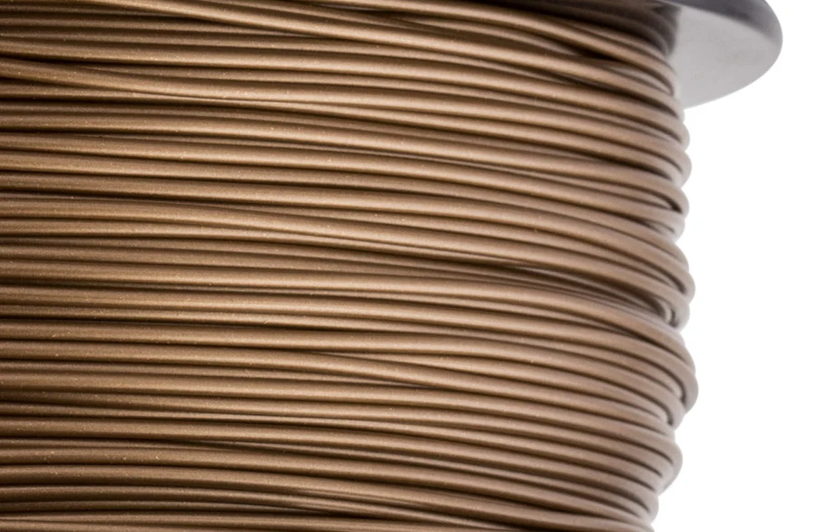 HATCHBOX COPPER PLA FILAMENT - 1.75MM, 1KG SPOOL (10 Pack)