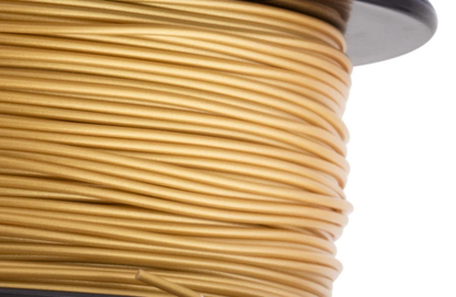 HATCHBOX GOLD PLA FILAMENT - 1.75MM, 1KG SPOOL (10 Pack)