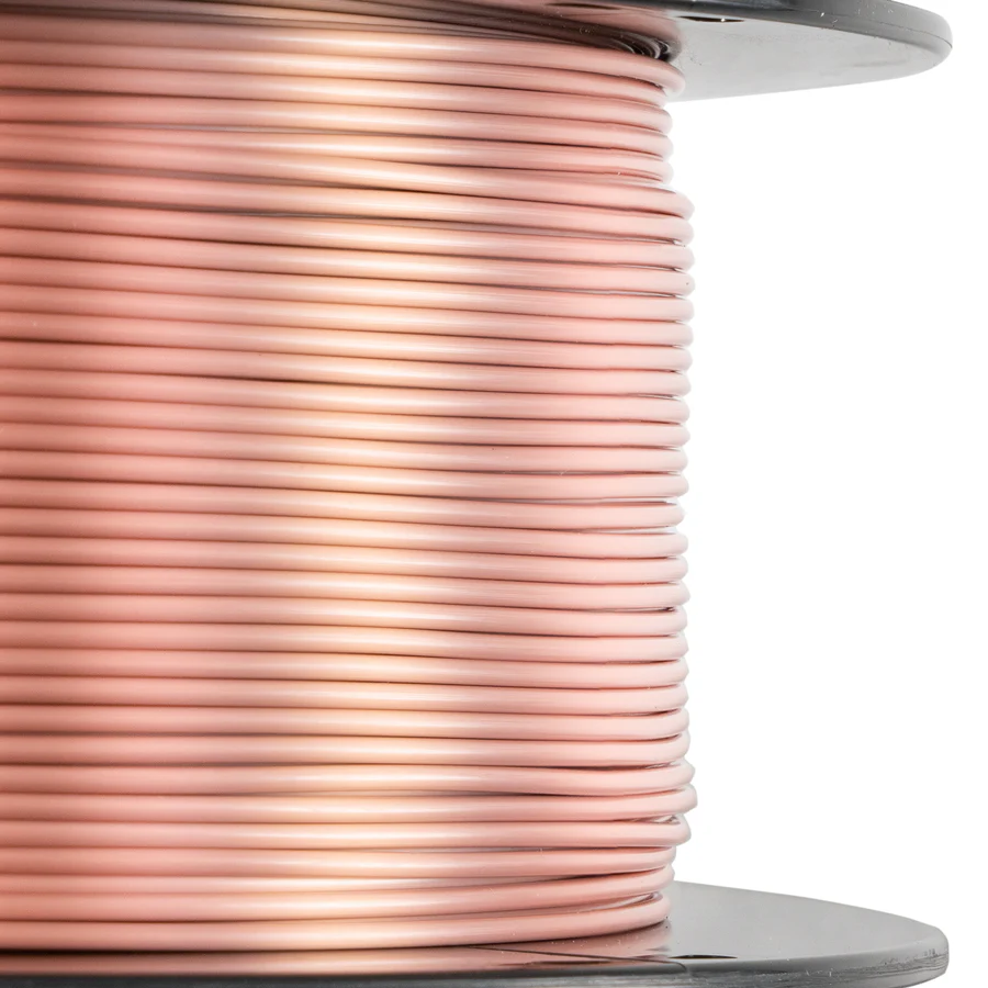 HATCHBOX METALLIC FINISH COPPER PLA FILAMENT - 1.75MM, 1KG SPOOL (5/10 Pack)