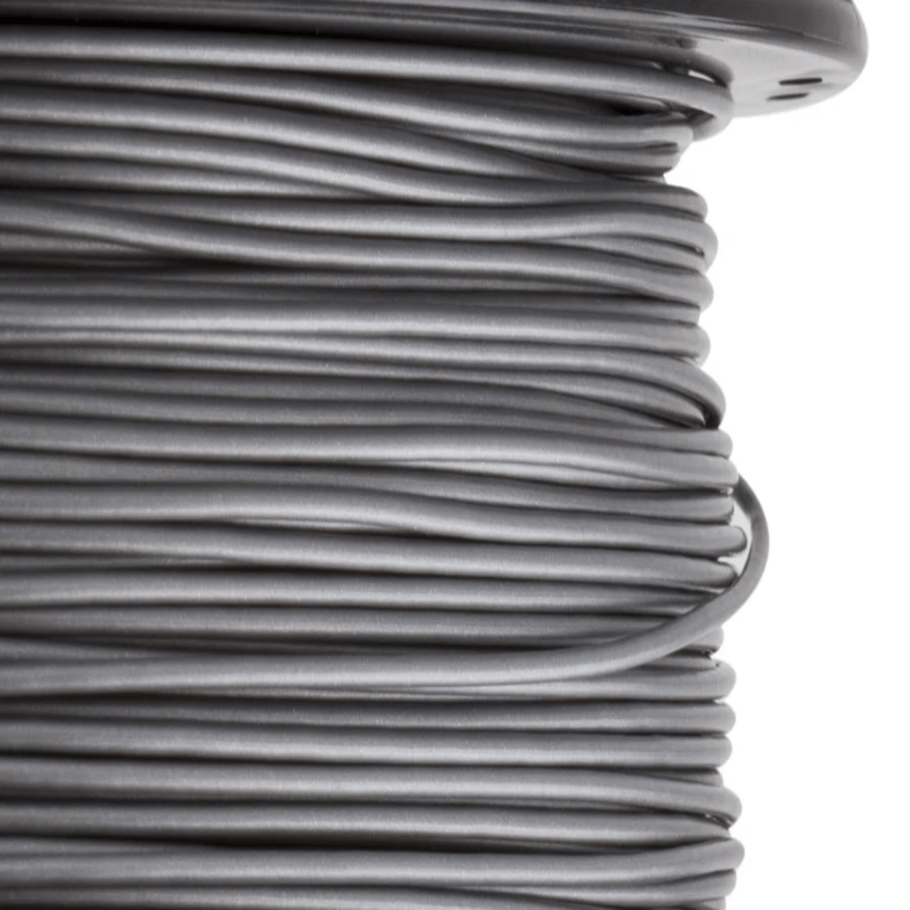 HATCHBOX SILVER ABS FILAMENT - 1.75MM, 1KG SPOOL (10 Pack)