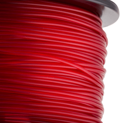 HATCHBOX TRANSPARENT RED PLA FILAMENT - 1.75MM, 1KG SPOOL (10 Pack)