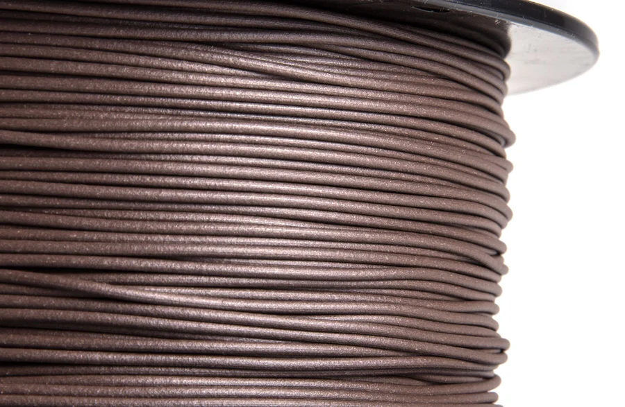 HATCHBOX WOOD BROWN PLA FILAMENT - 1.75MM, 1KG SPOOL (5/10 Pack)