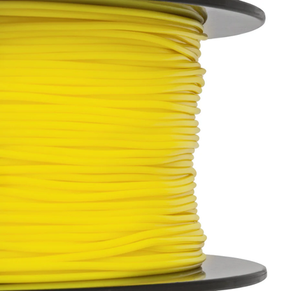 HATCHBOX YELLOW TPU FILAMENT - 1.75MM, 1KG SPOOL - SHORE 95A (5/10 Pack)