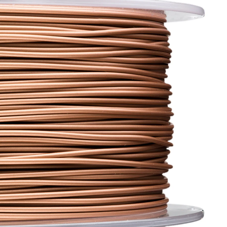 HATCHBOX BROWN PAINT FREE ABS FILAMENT - 1.75MM, 1KG SPOOL (5/10 Pack)