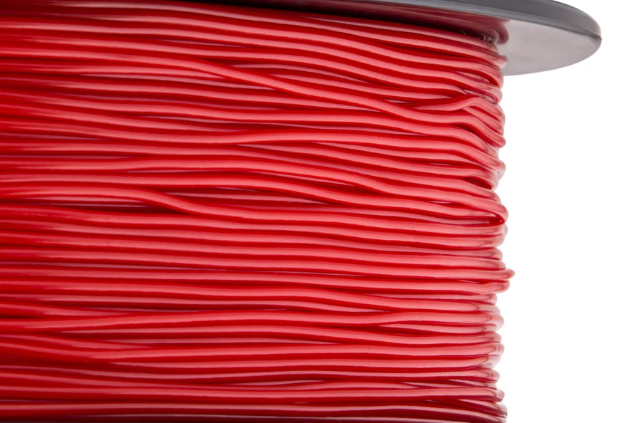 HATCHBOX RED TPU FILAMENT - 1.75MM, 1KG SPOOL - SHORE 95A (5/10 Pack)