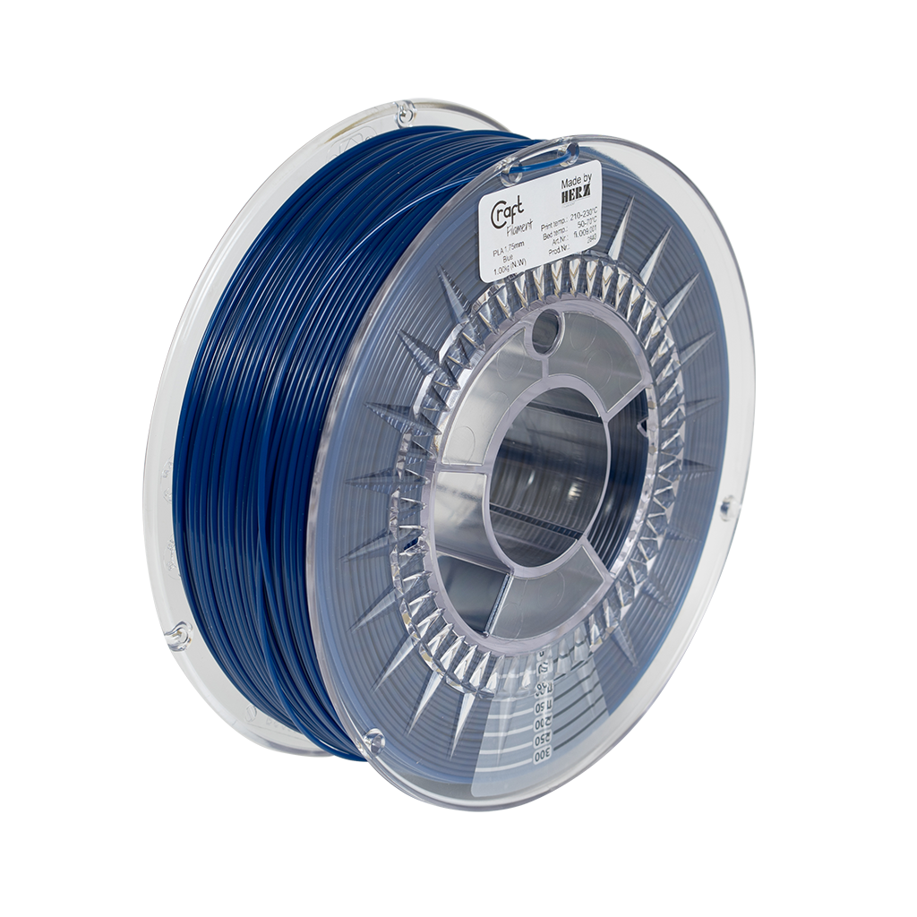 PLA 3D Printer Filament Blue 1Kg