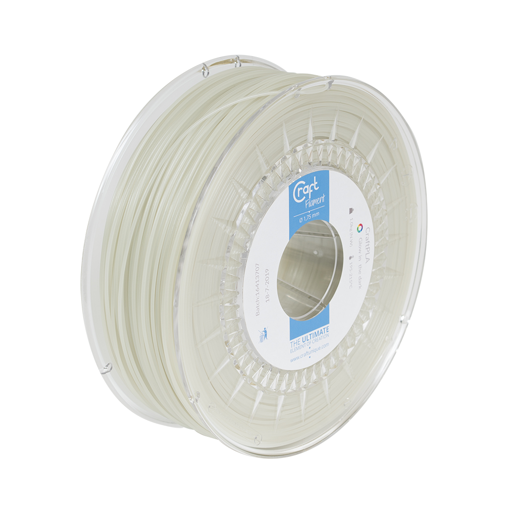 PLA 3D Printer Filament Glow in the Dark 1Kg