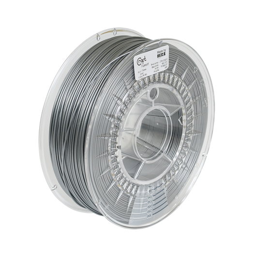 PLA 3D Printer Filament Silver 1Kg