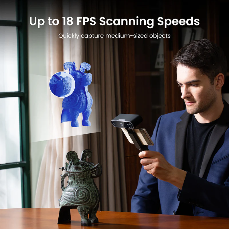 Revopoint POP 3: The Handheld 3D Scanner with Color Scans - Standard